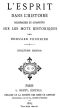 [Gutenberg 63804] • L'esprit dans l'histoire · Recherches et curiosités sur les mots historiques